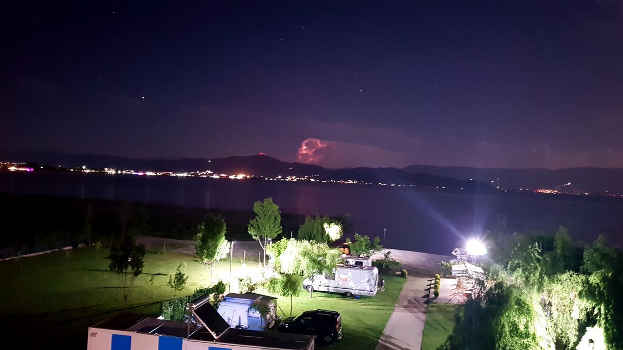 Sunrise Hotel & Camping Struga Esterno foto
